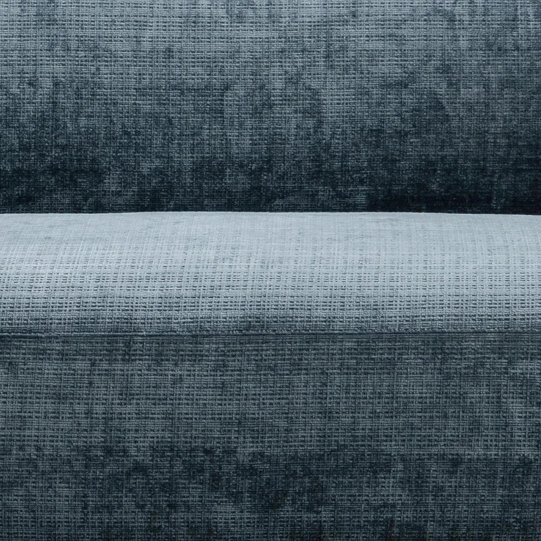 Modern mixed weave fabric 3 seater sofa nep color swatches.