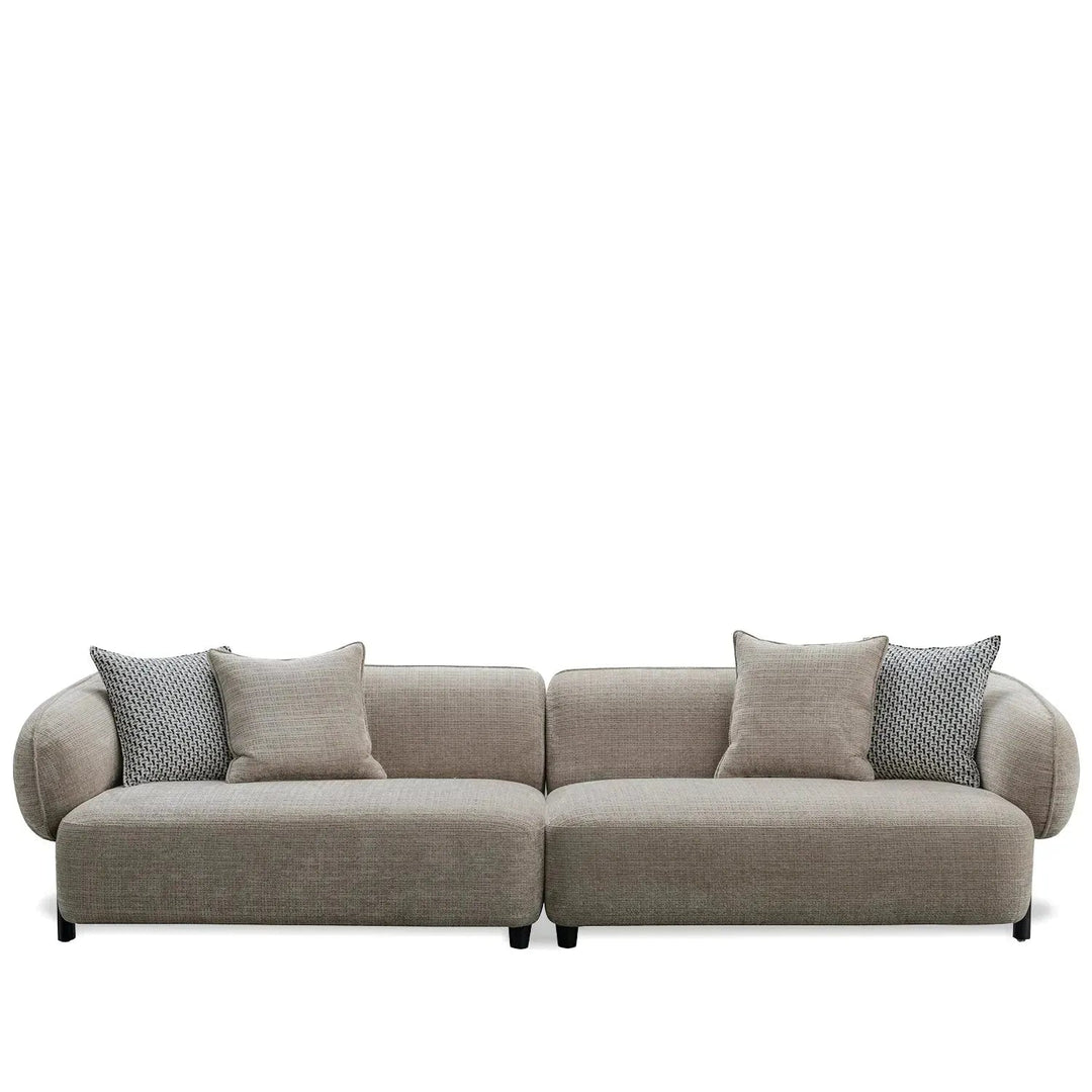 Modern Mixed Weave Fabric 4 Seater Sofa ENSE