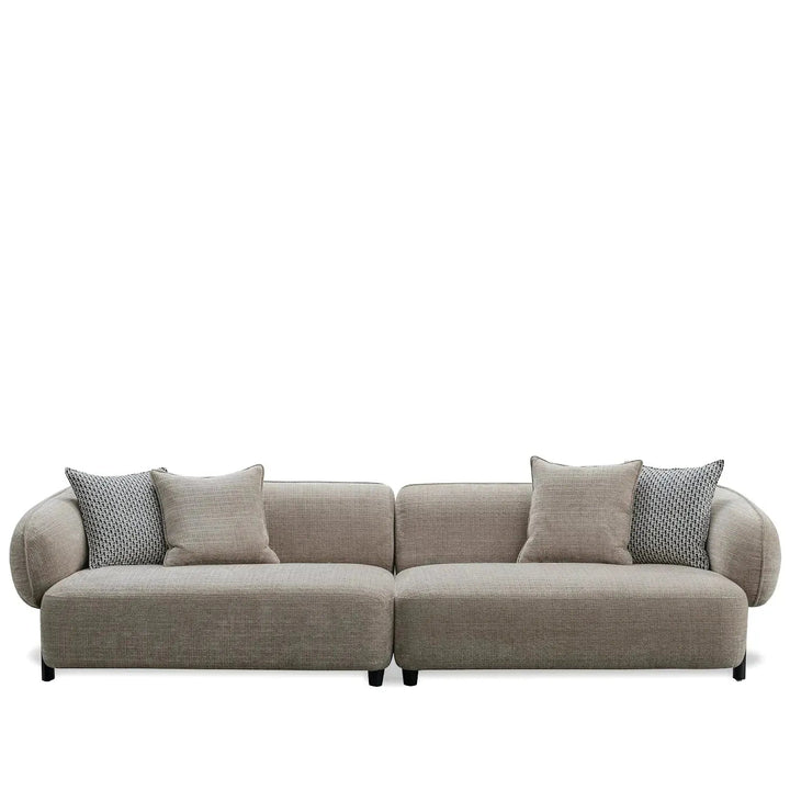 Modern Mixed Weave Fabric 4 Seater Sofa ENSE