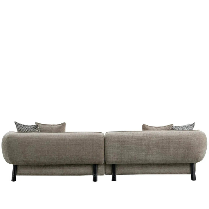 Modern Mixed Weave Fabric 4 Seater Sofa ENSE