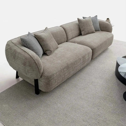 Modern Mixed Weave Fabric 4 Seater Sofa ENSE Good to Know Preview-1