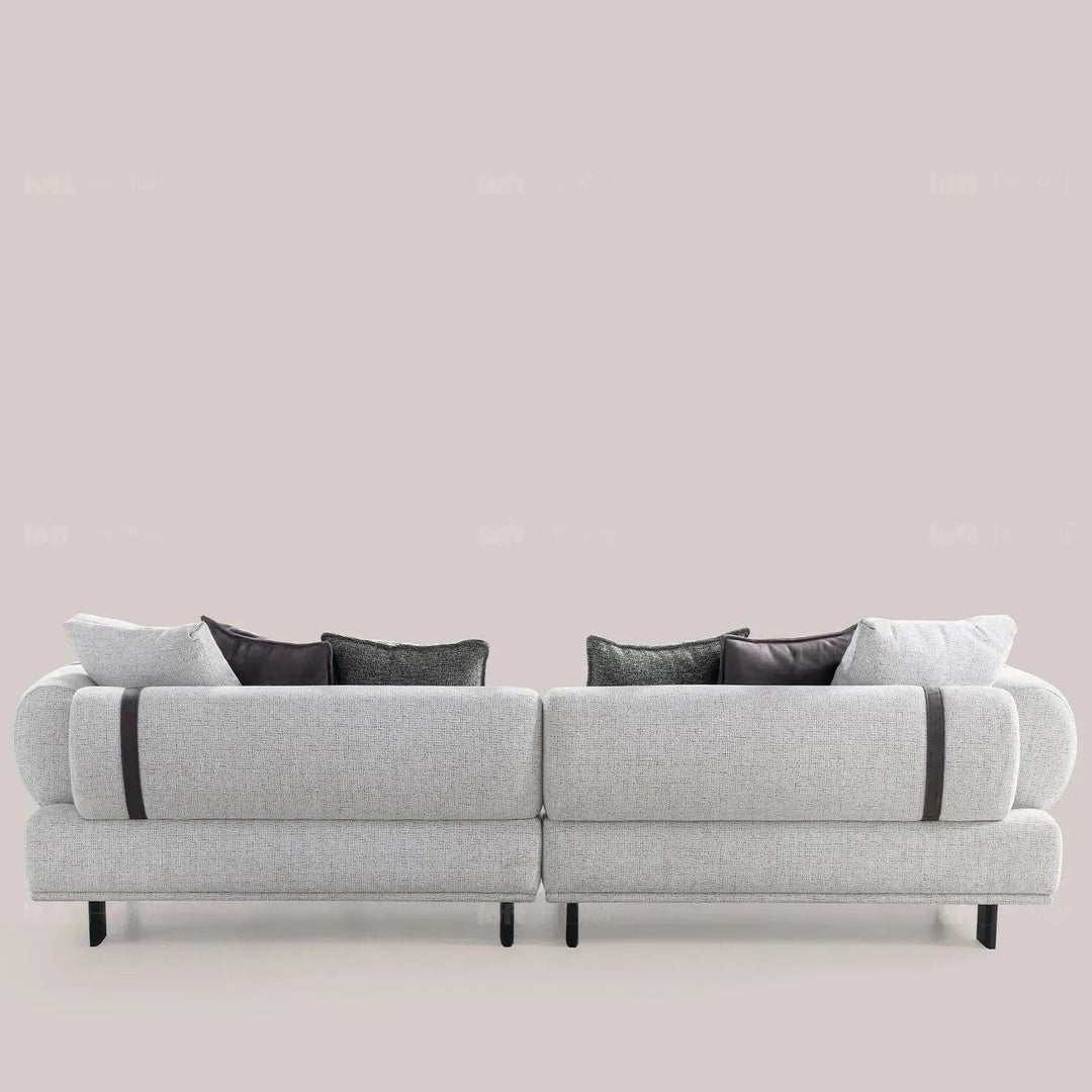 Modern Mixed Weave Fabric 4 Seater Sofa DIVAN