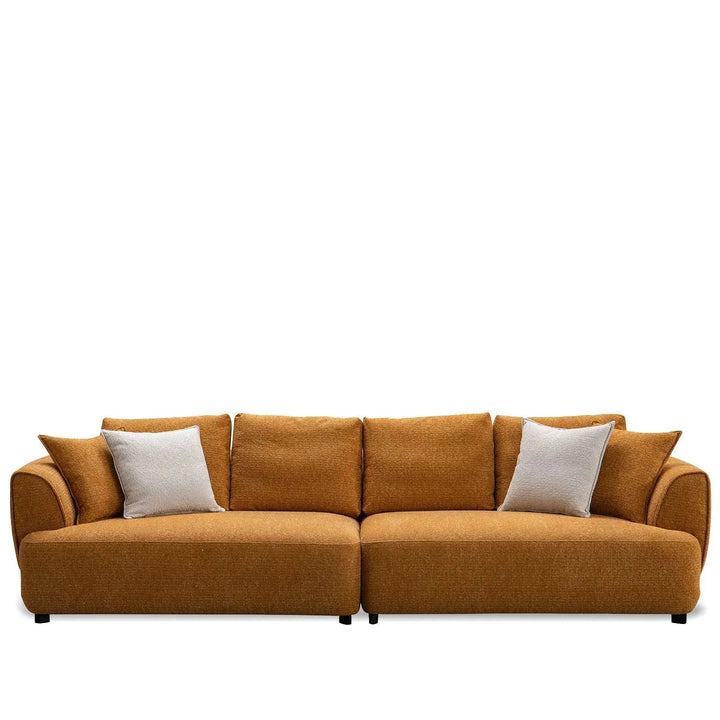 Modern Mixed Weave Fabric 4 Seater Sofa ELEGANT