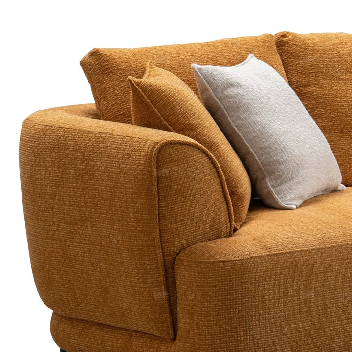 Modern Mixed Weave Fabric 4 Seater Sofa ELEGANT