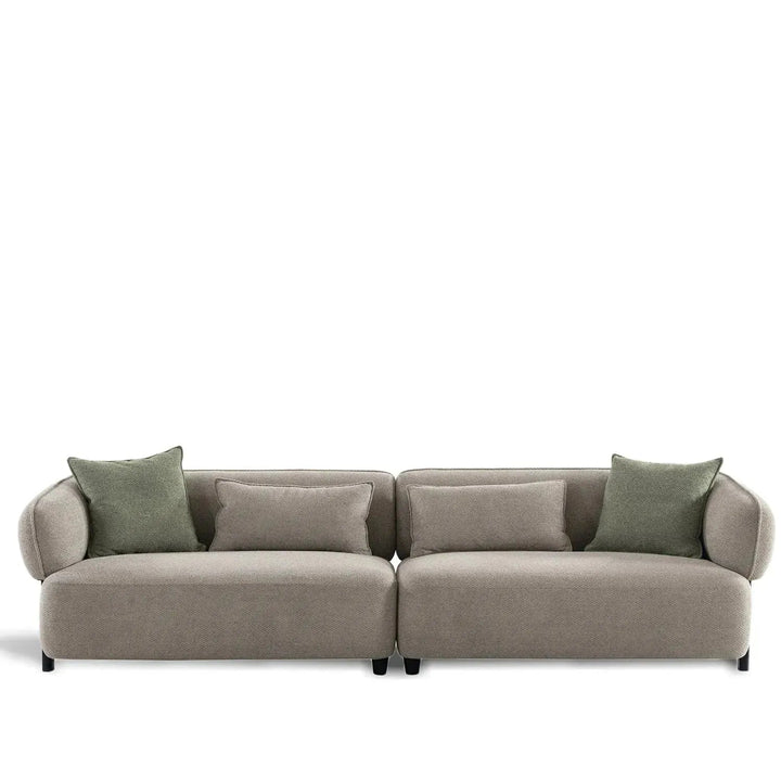 Modern Mixed Weave Fabric 4 Seater Sofa VISTA