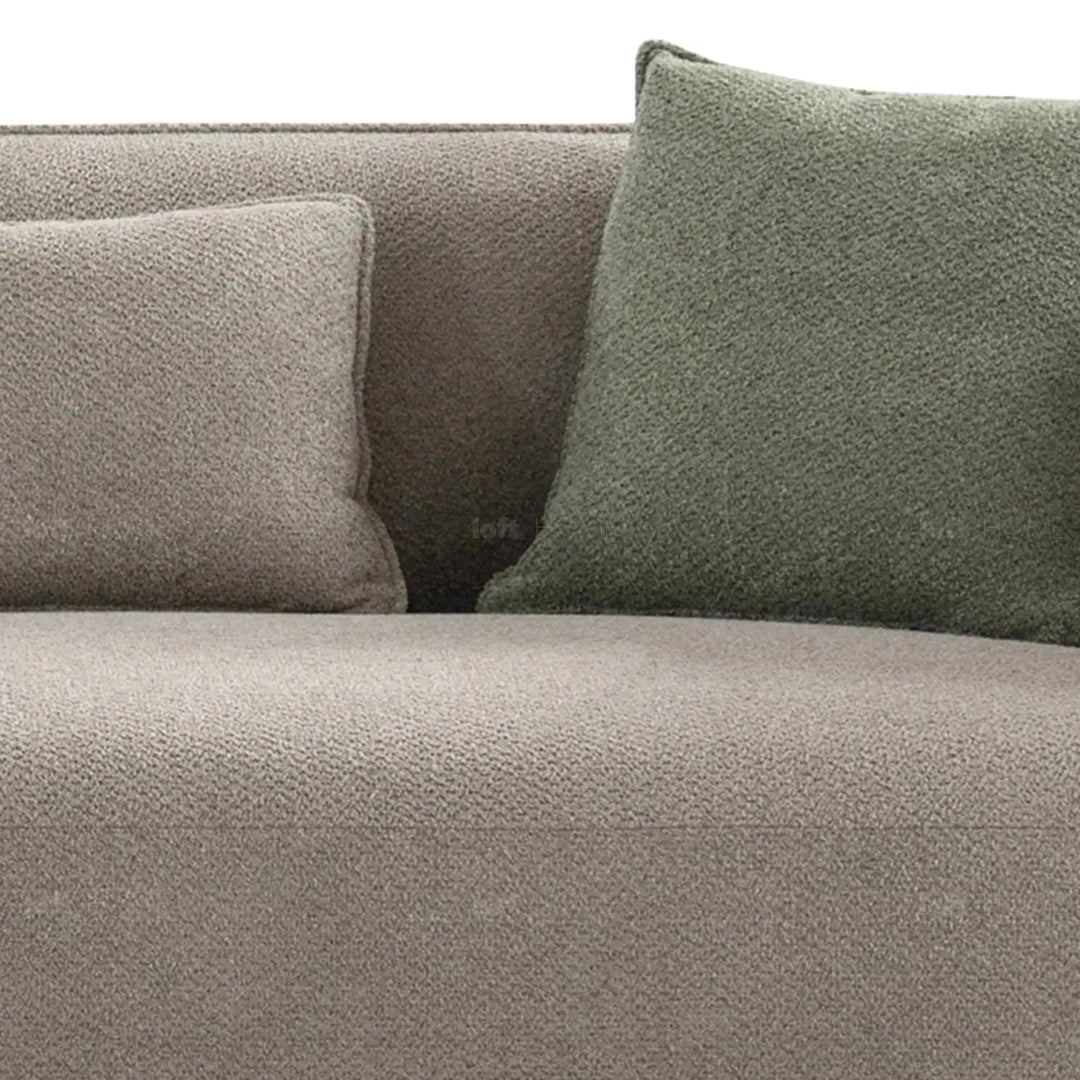 Modern Mixed Weave Fabric 4 Seater Sofa VISTA