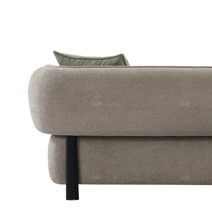 Modern Mixed Weave Fabric 4 Seater Sofa VISTA