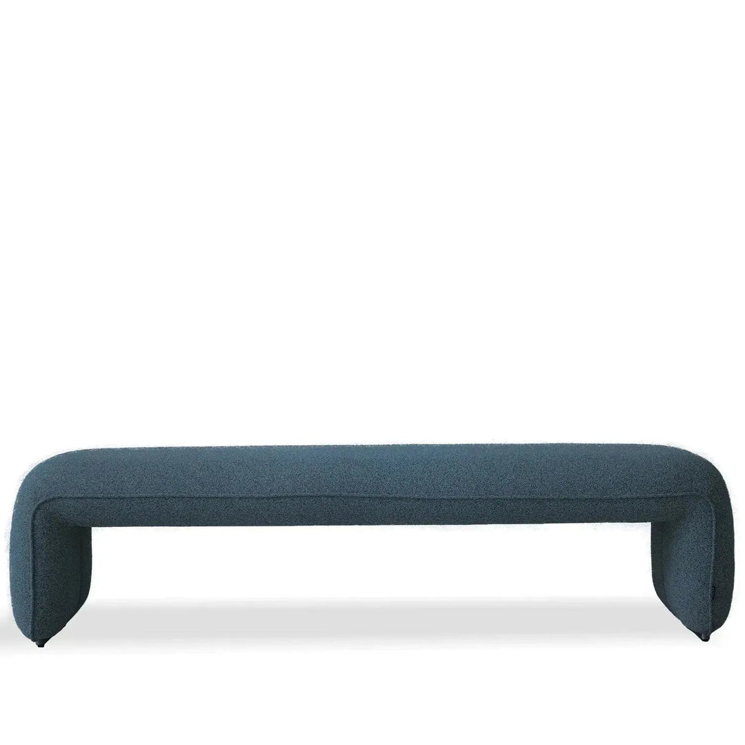 Minimalist Mixed Weave Fabric Dining Bench ELEPHANT