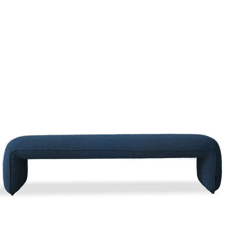 Minimalist Mixed Weave Fabric Dining Bench ELEPHANT