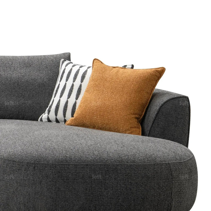 Modern Mixed Weave Fabric L Shape Sectional Sofa ASCE 4+L