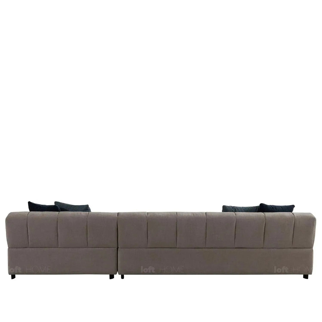 Modern Mixed Weave Fabric L Shape Sectional Sofa LUNA 3+L
