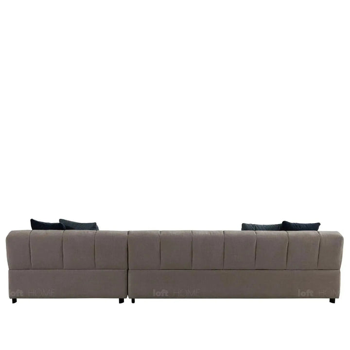 Modern Mixed Weave Fabric L Shape Sectional Sofa LUNA 3+L
