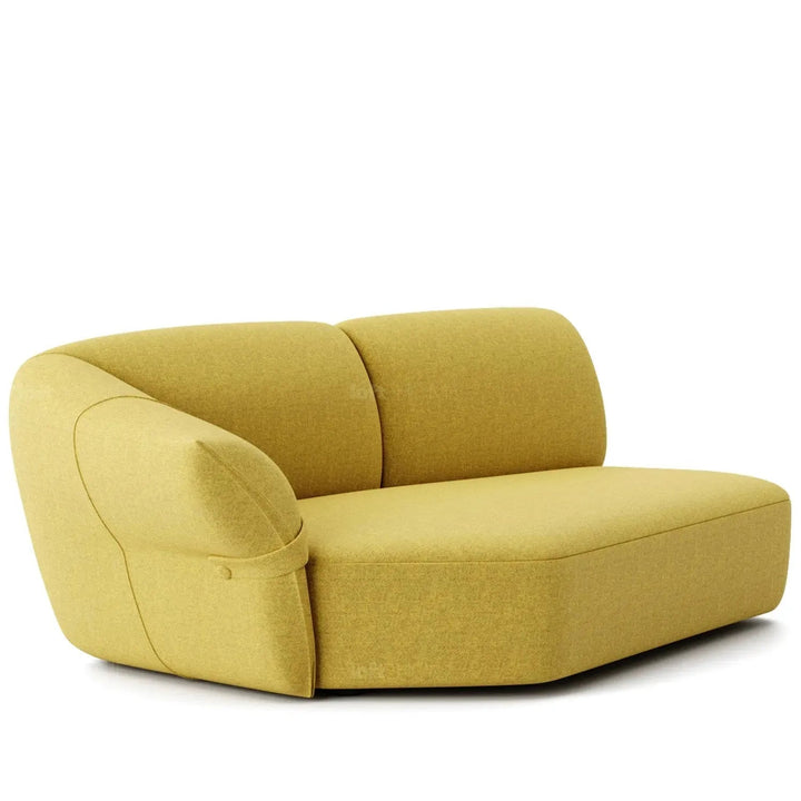 Modern Mixed Weave Fabric Modular Chaise Sofa PETALS