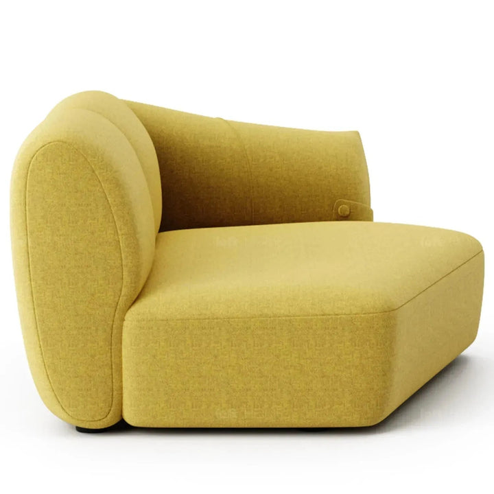 Modern Mixed Weave Fabric Modular Chaise Sofa PETALS