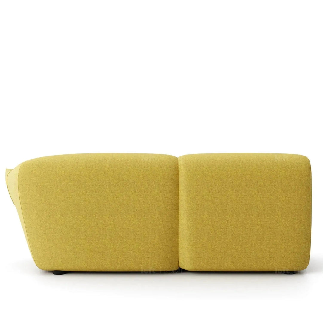 Modern Mixed Weave Fabric Modular Chaise Sofa PETALS