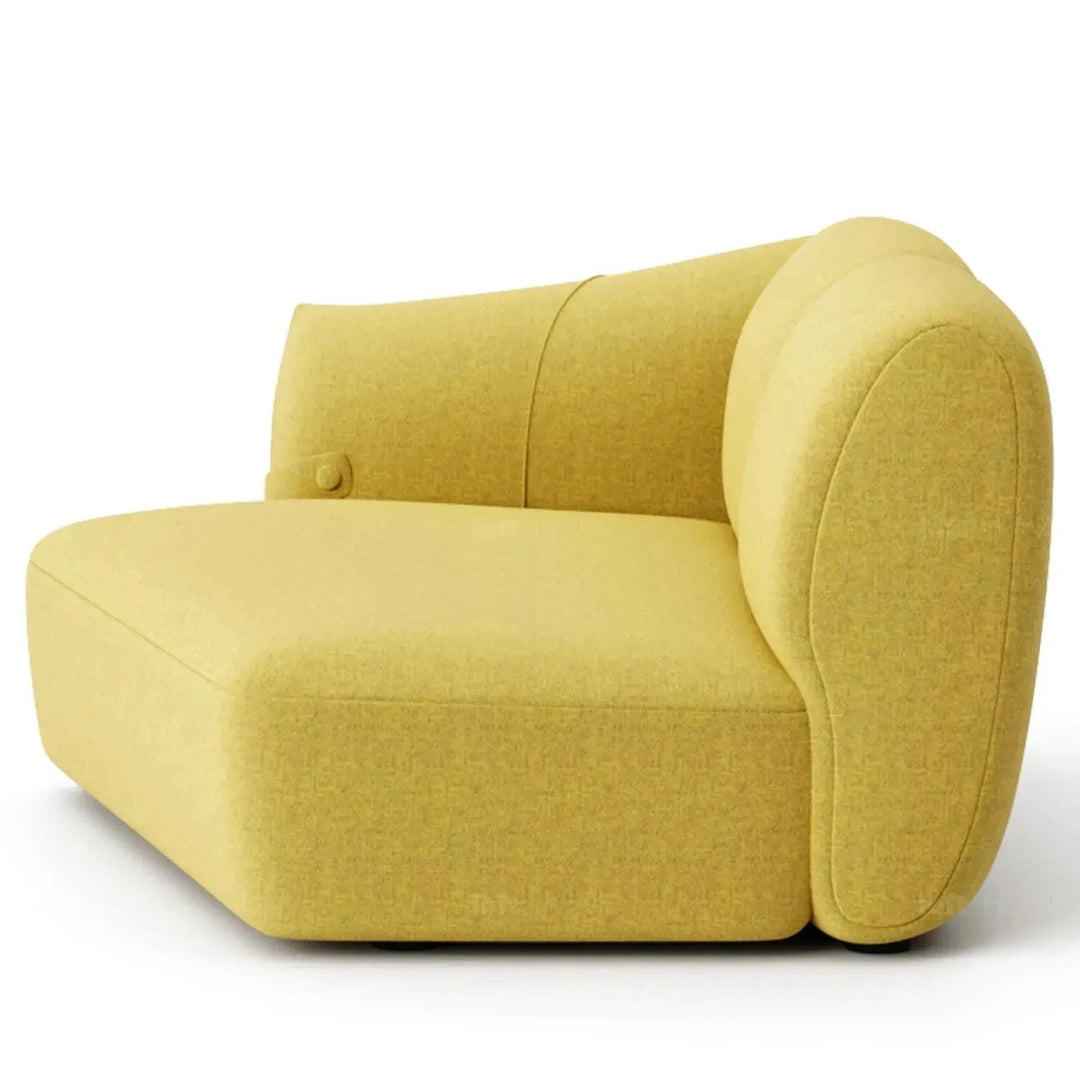 Modern Mixed Weave Fabric Modular Chaise Sofa PETALS