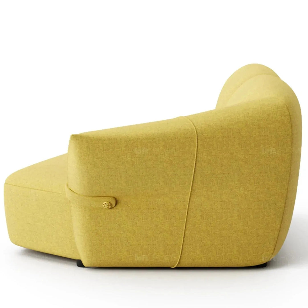 Modern Mixed Weave Fabric Modular Chaise Sofa PETALS