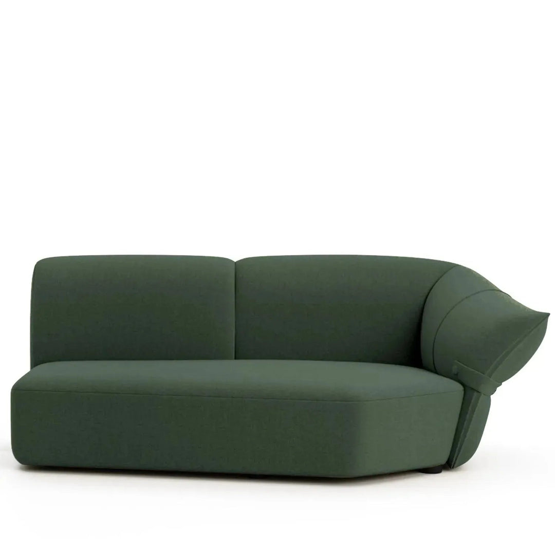 Modern Mixed Weave Fabric Modular Chaise Sofa PETALS