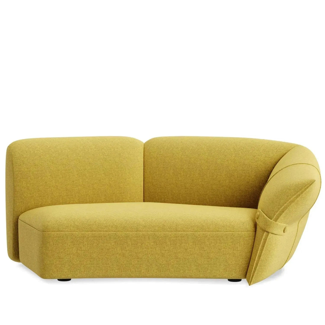Modern Mixed Weave Fabric Modular Corner 2 Seater Sofa PETALS