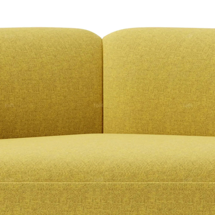 Modern Mixed Weave Fabric Modular Corner 2 Seater Sofa PETALS