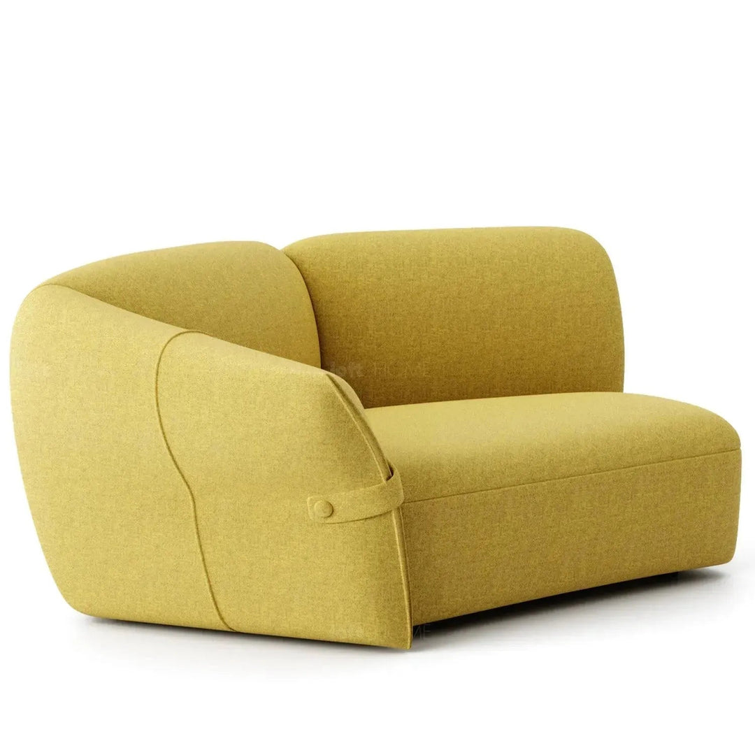 Modern Mixed Weave Fabric Modular Corner 2 Seater Sofa PETALS
