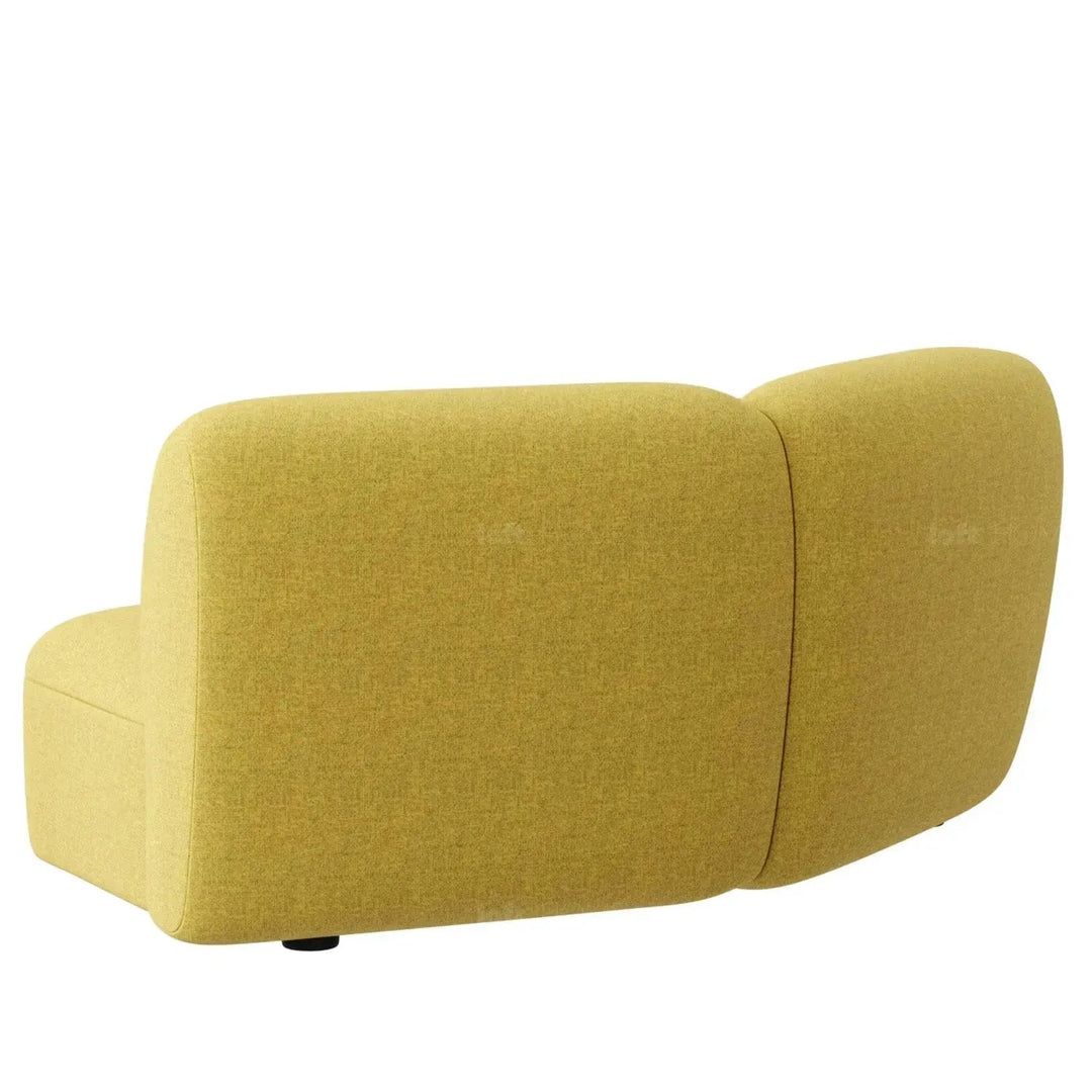 Modern Mixed Weave Fabric Modular Corner 2 Seater Sofa PETALS