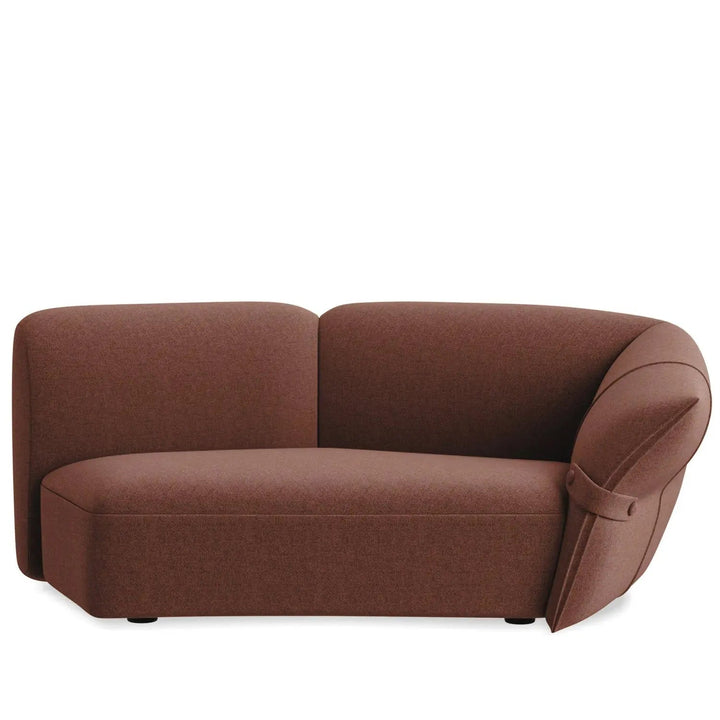 Modern Mixed Weave Fabric Modular Corner 2 Seater Sofa PETALS
