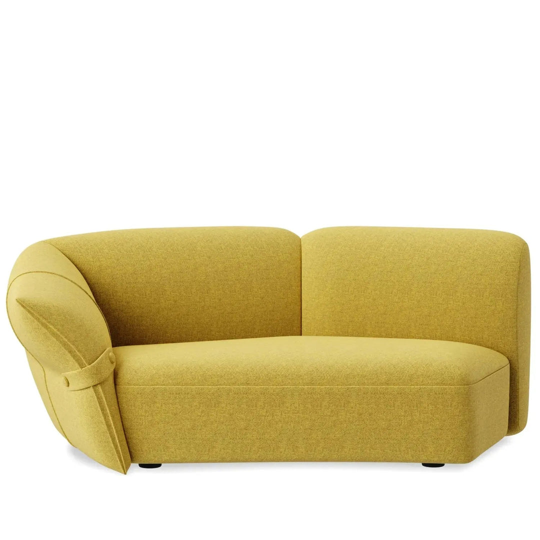 Modern Mixed Weave Fabric Modular Corner 2 Seater Sofa PETALS