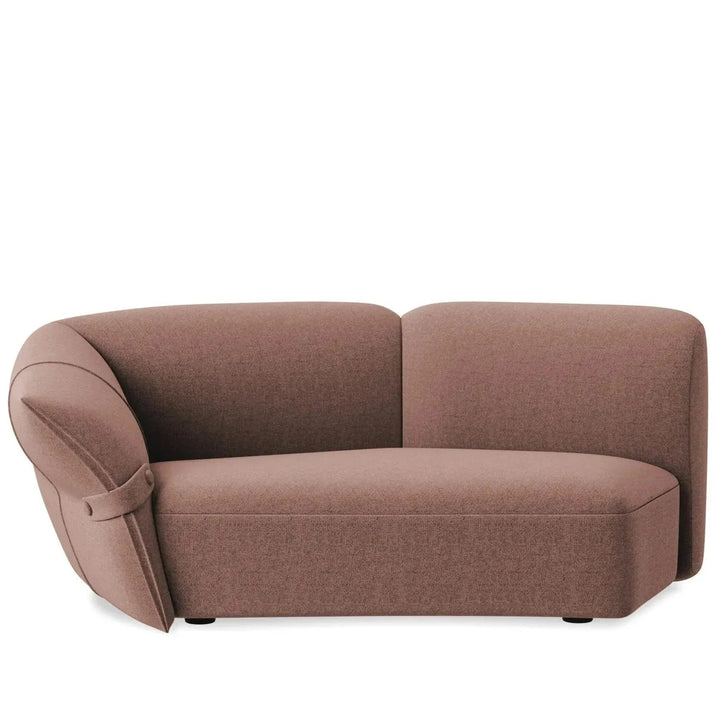Modern Mixed Weave Fabric Modular Corner 2 Seater Sofa PETALS