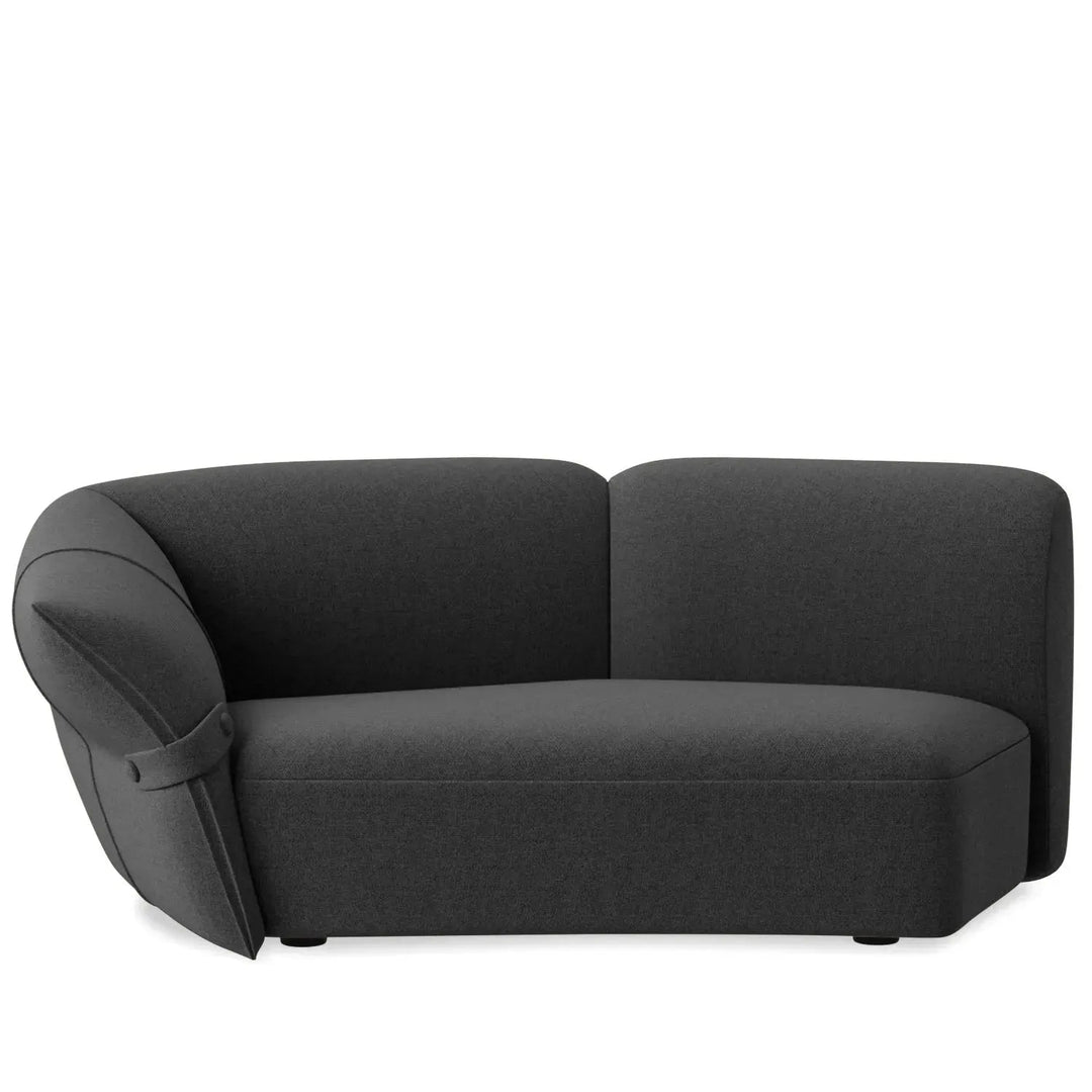 Modern Mixed Weave Fabric Modular Corner 2 Seater Sofa PETALS