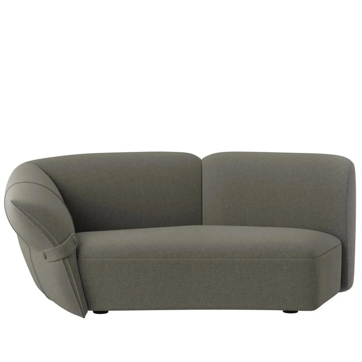 Modern Mixed Weave Fabric Modular Corner 2 Seater Sofa PETALS
