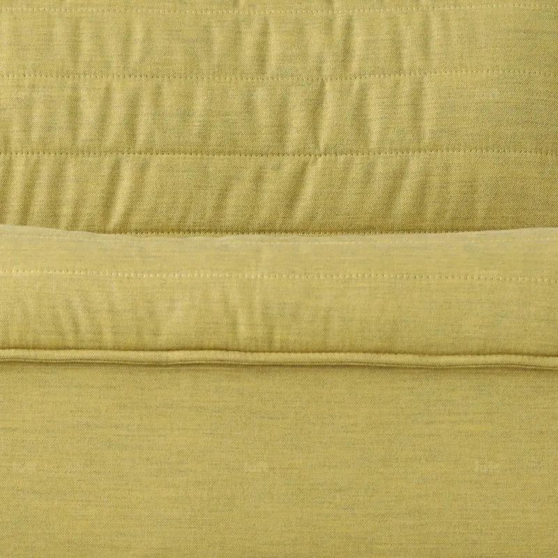 Modern mixed weave fabric rocking 1 seater sofa hobbyhorse detail 3.