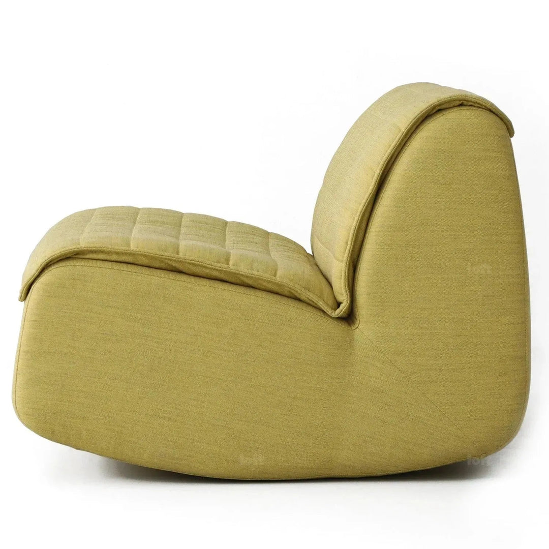 Modern Mixed Weave Fabric Rocking 1 Seater Sofa HOBBYHORSE