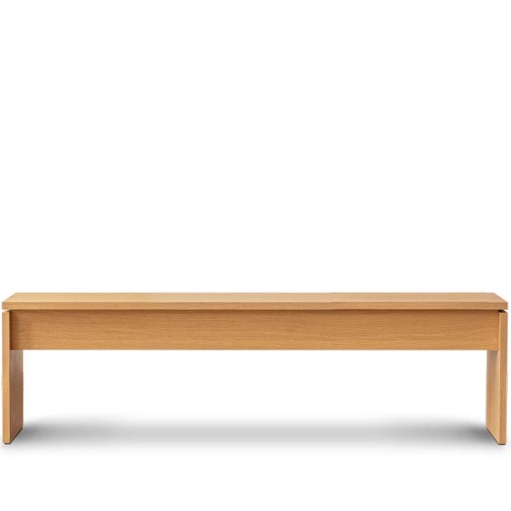 Minimalist Oak Wood Veneer Plywood Dining Bench HORIZON