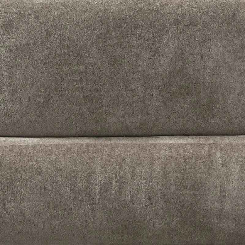 Cream sherpa fabric 3 seater sofa calyx in still life.