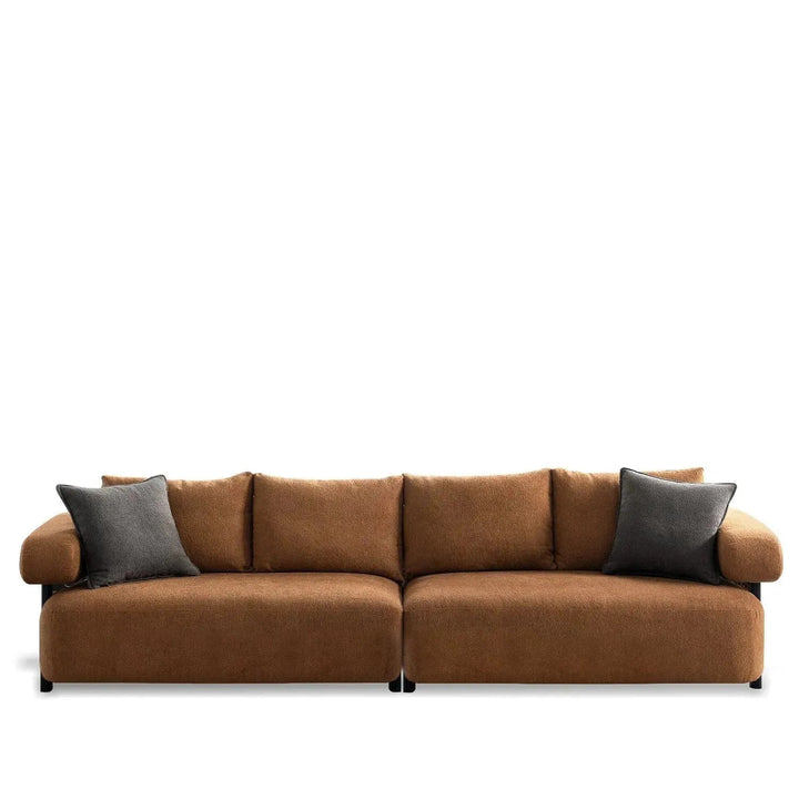 Modern Sherpa Fabric 4 Seater Sofa ECHO
