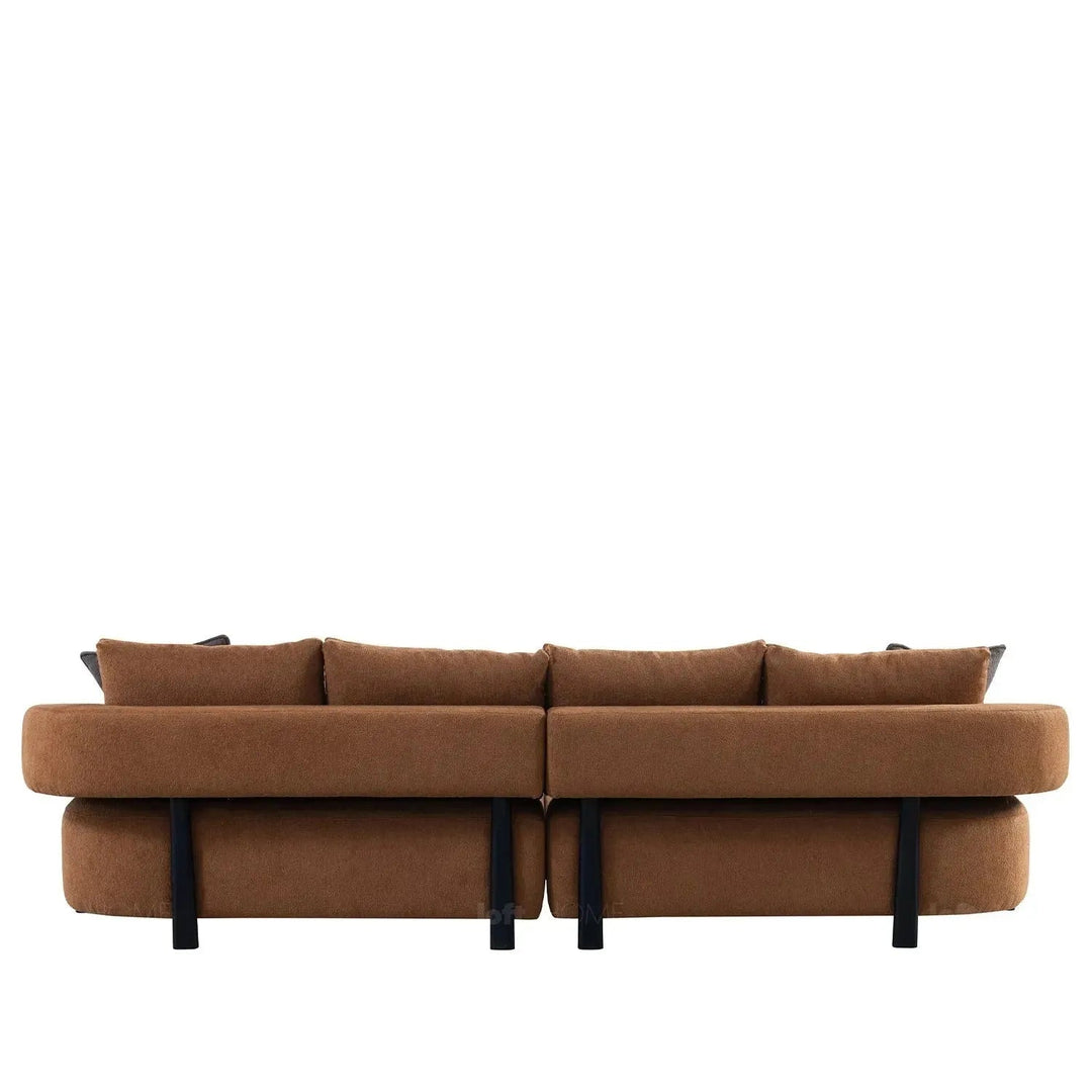 Modern Sherpa Fabric 4 Seater Sofa ECHO