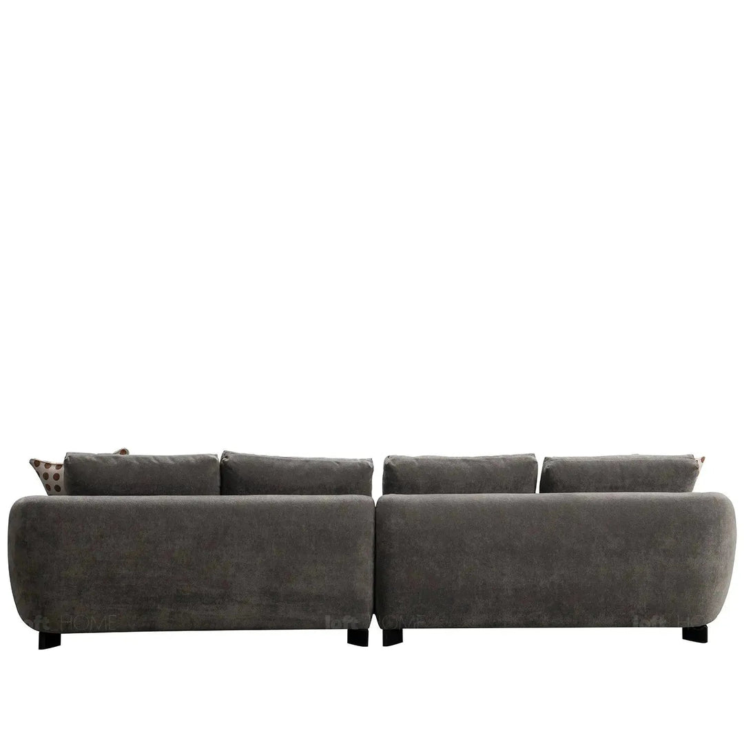 Modern sherpa fabric 5 seater sofa grand conceptual design.