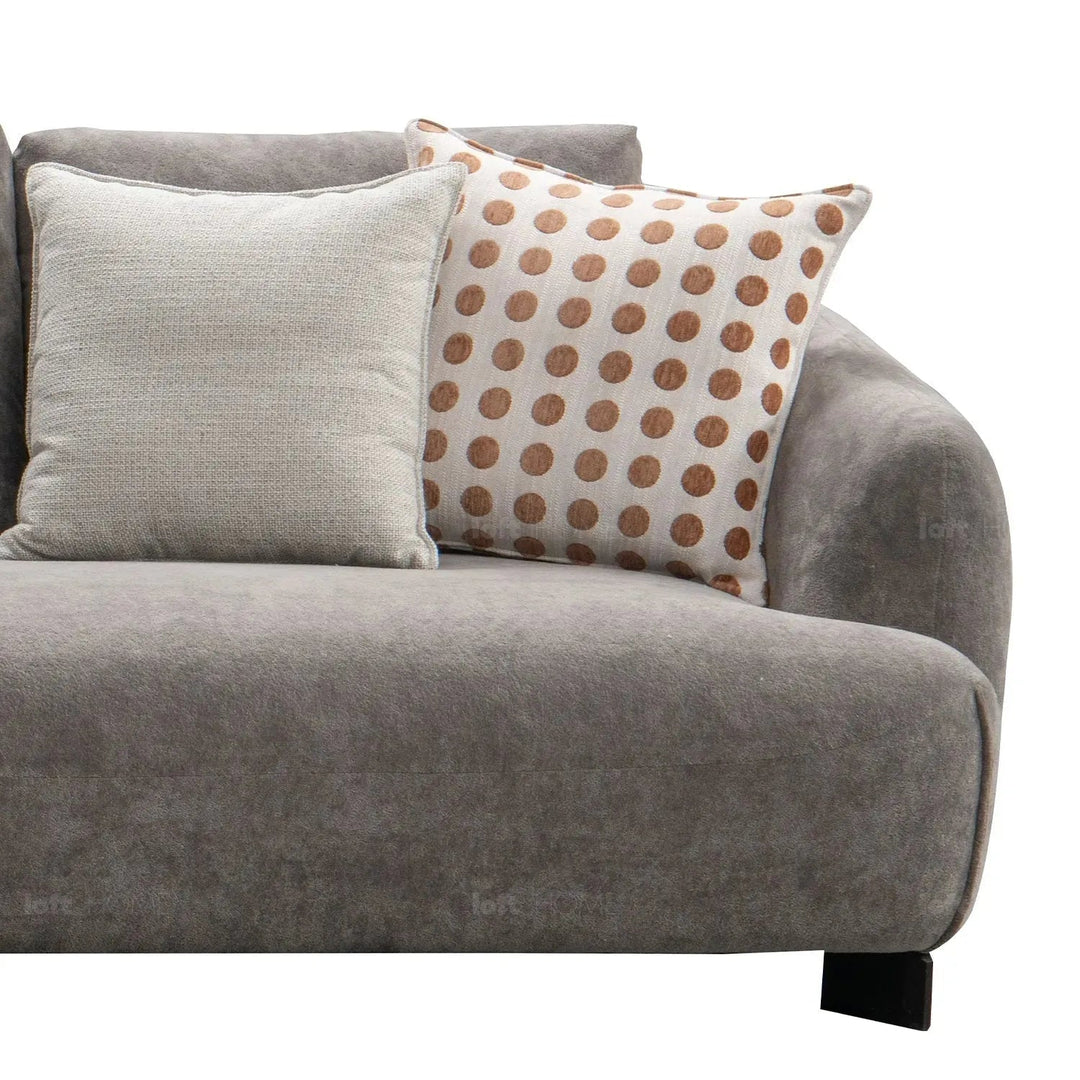 Modern Sherpa Fabric 5 Seater Sofa GRAND