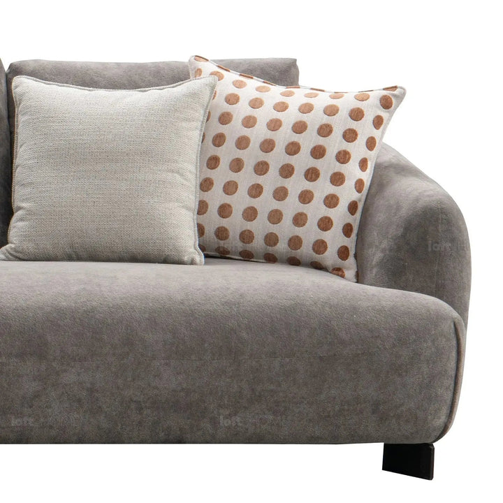 Modern Sherpa Fabric 5 Seater Sofa GRAND