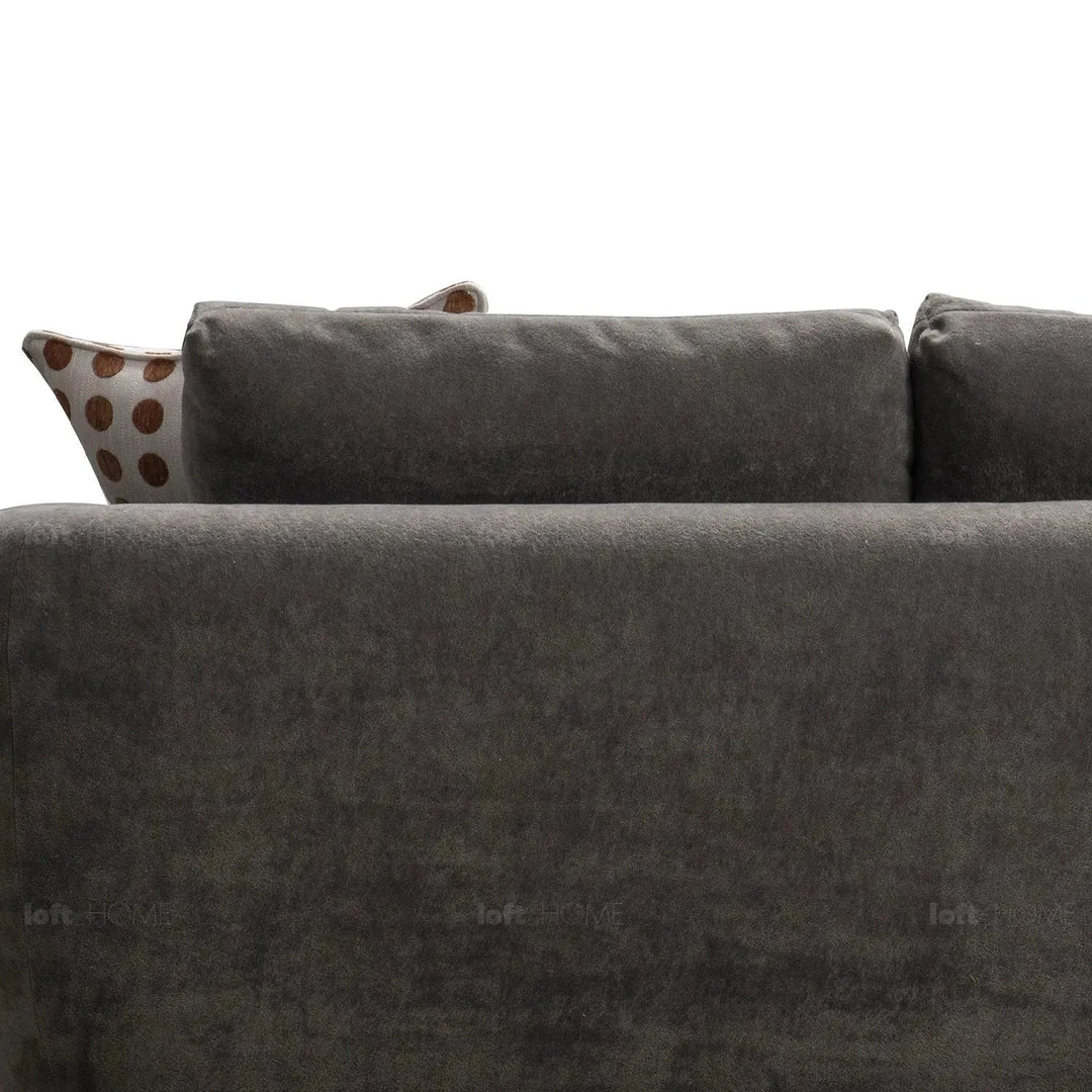 Modern Sherpa Fabric 5 Seater Sofa GRAND