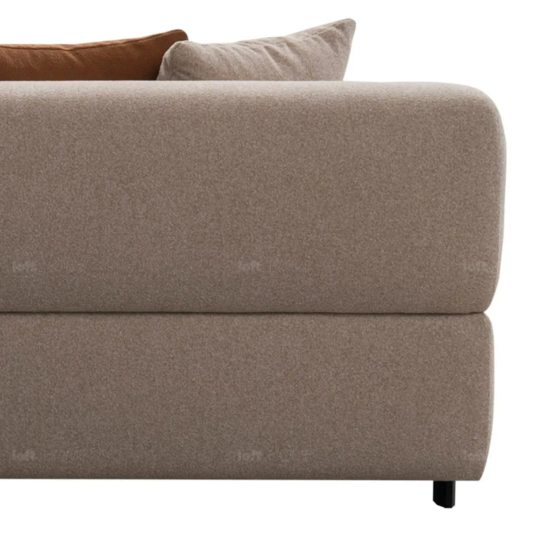 Minimalist Sherpa Fabric 4 Seater Sofa NOBLE