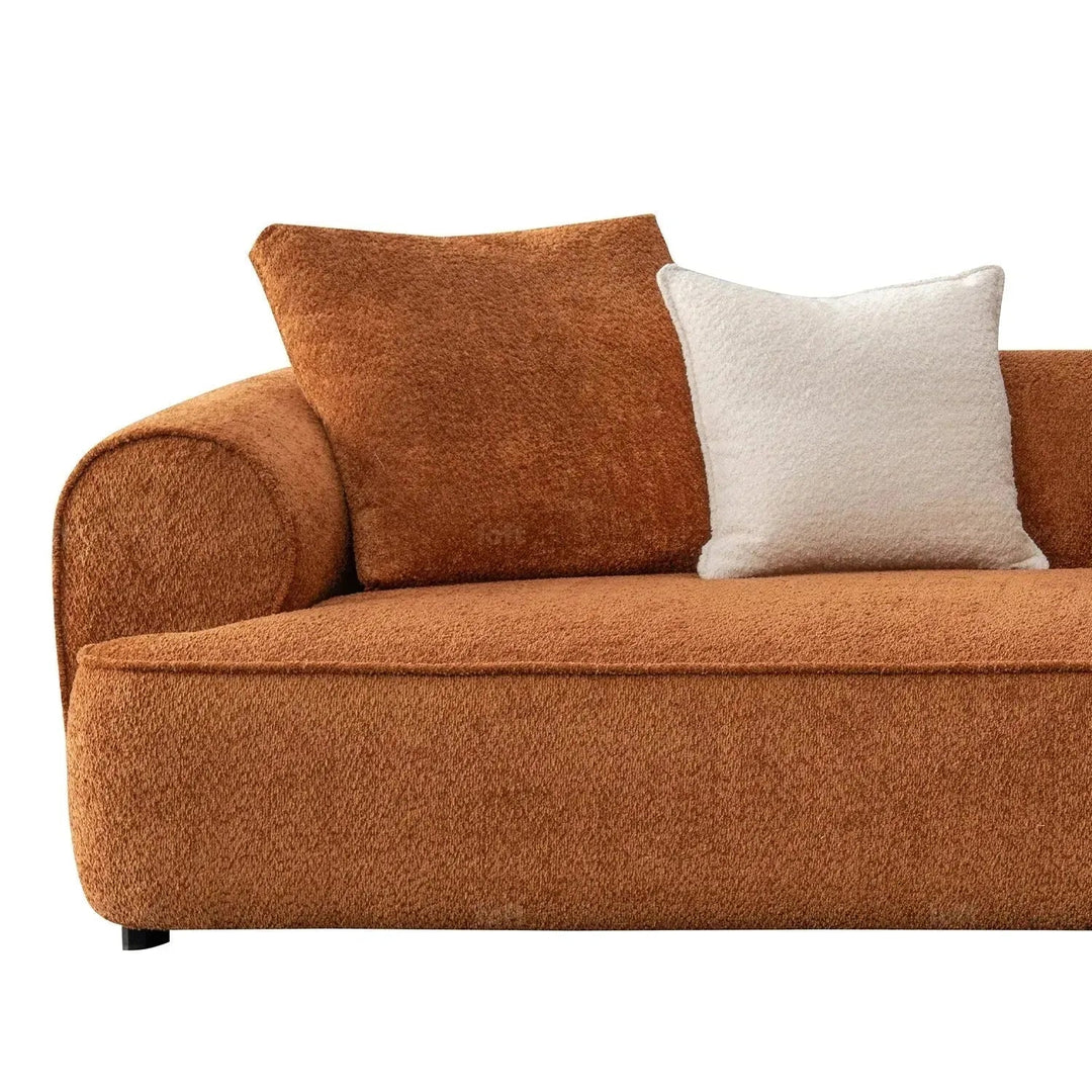Minimalist Teddy Fabric 4 Seater Sofa ELEGANT