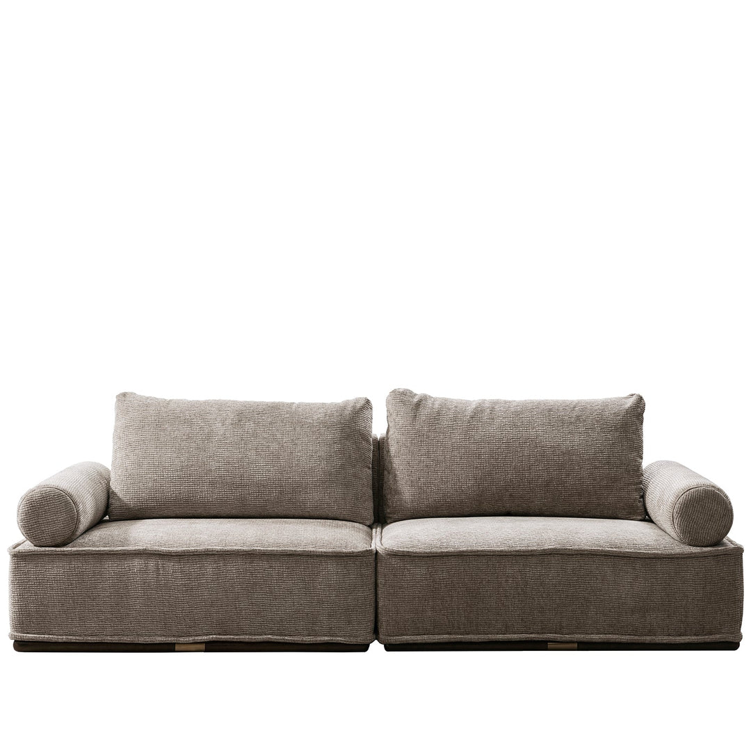 Minimalist Corduroy Velvet Fabric Sectional 3 Seater Sofa CORDY