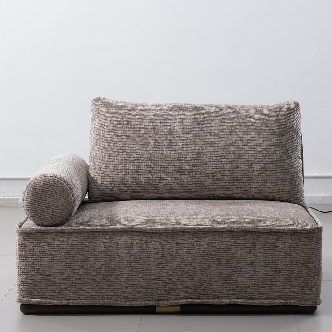 Minimalist Corduroy Velvet Fabric Sectional 3 Seater Sofa CORDY