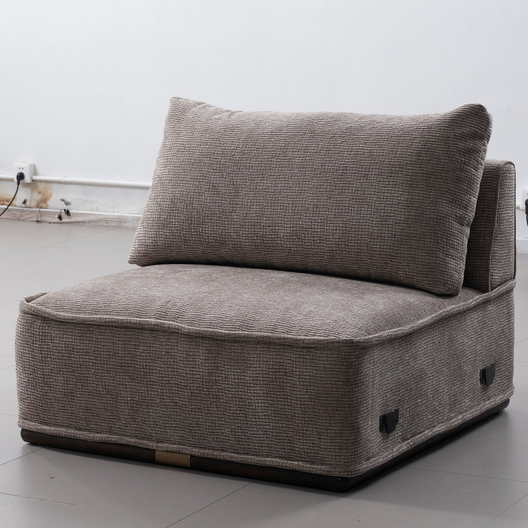 Minimalist corduroy velvet fabric sectional 5 seater sofa cordy environmental situation.