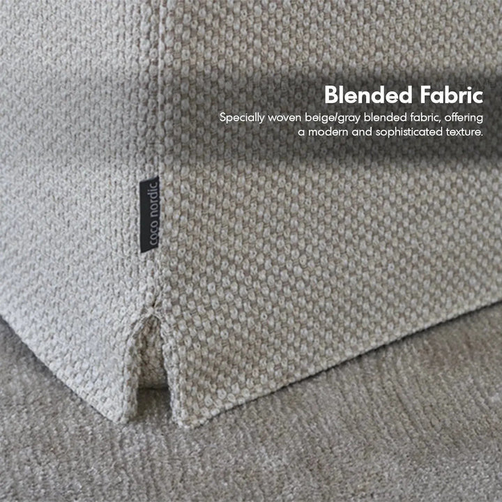 Minimalist fabric 1 seater sofa yan environmental situation.