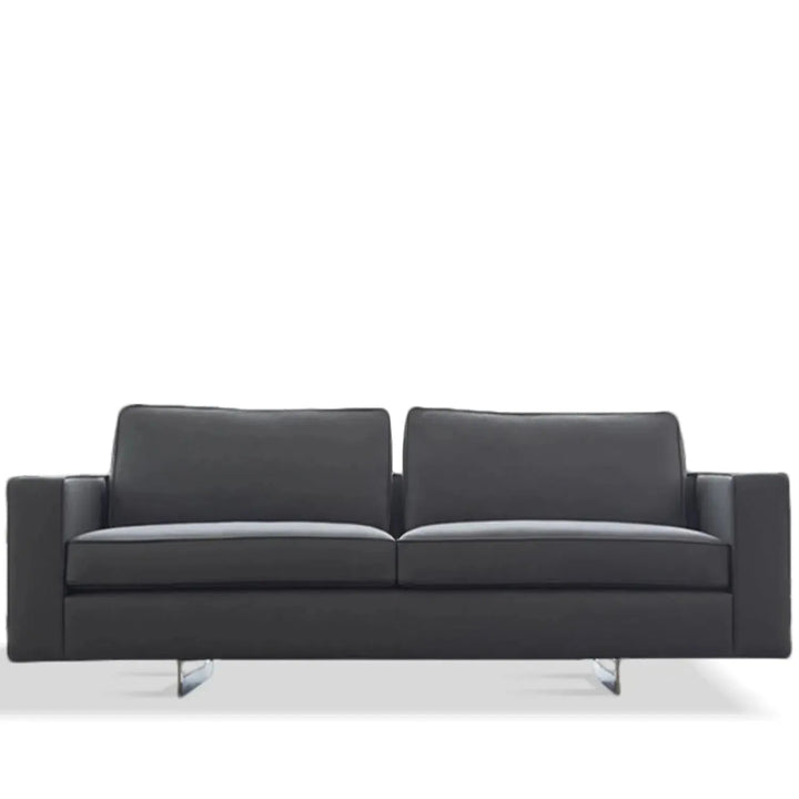 Minimalist fabric 2 seater sofa vemb layered structure.