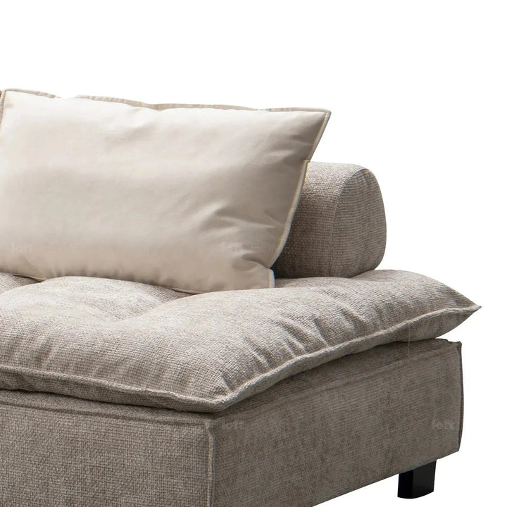 Modern Mixed Weave Fabric 5 Seater Sofa AUMN