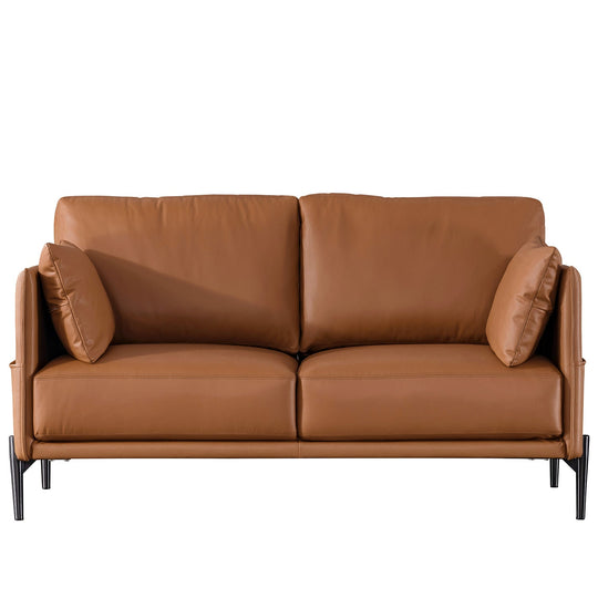Modern Genuine Leather 2 Seater Sofa DANTE